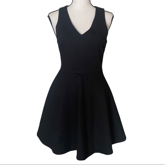 Joie Black Skater Mini Dress